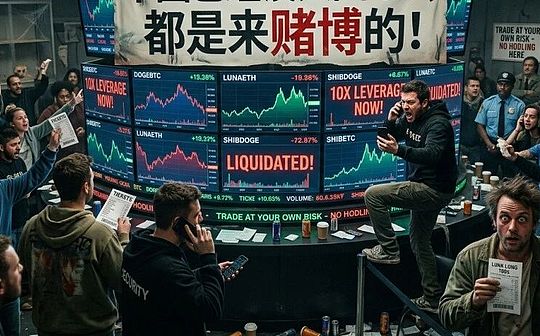 币圈已经没人囤币了 都TM是来赌博的