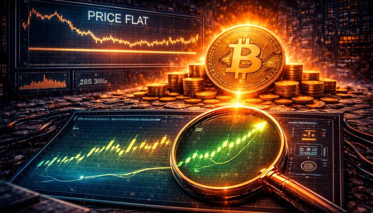 比特币价格保持平稳之际，一个关键信号正在悄然形成：接下来需要关注的是……