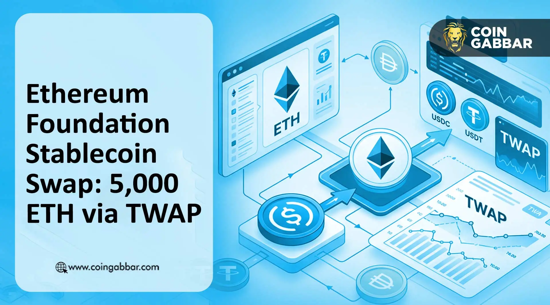 以太坊基金会稳定币计划转换 5,000 个 ETH