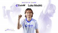 CoinW 与 Luka Modrić 合作，聘请他担任全球品牌大使