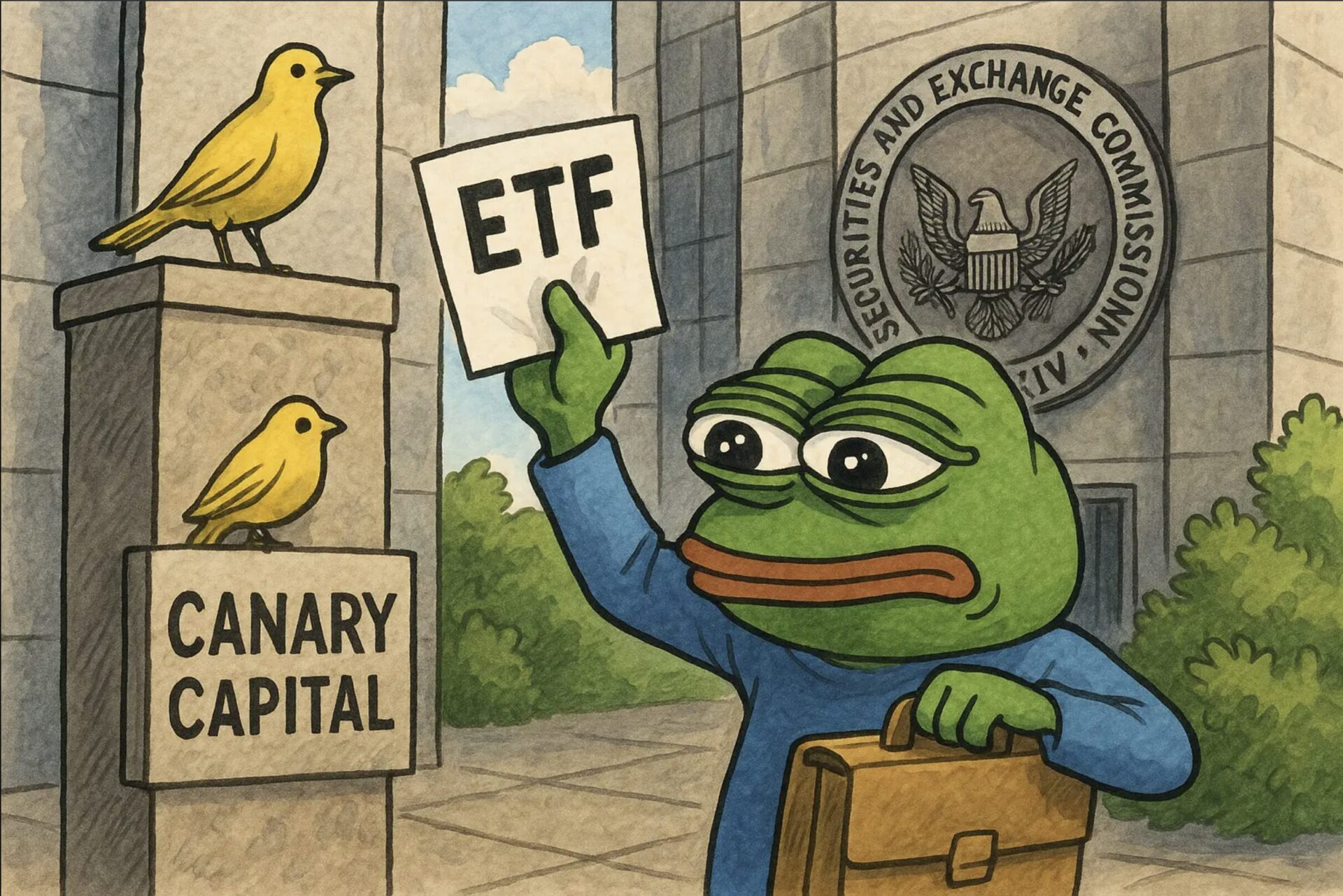 尽管 Canary 提交了 ETF 申请，Pepe 股价仍暴跌 6%：接下来会发生什么？