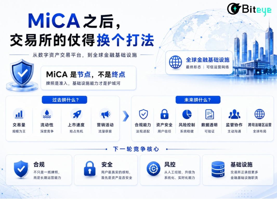 MiCA之后 交易所的仗得换个打法