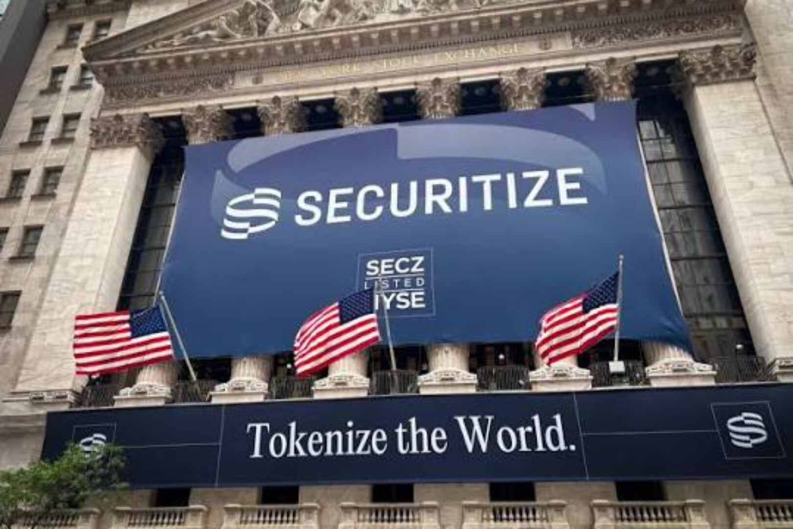 Securitize 上市一周跌去四成，代币化行业迎来专利战