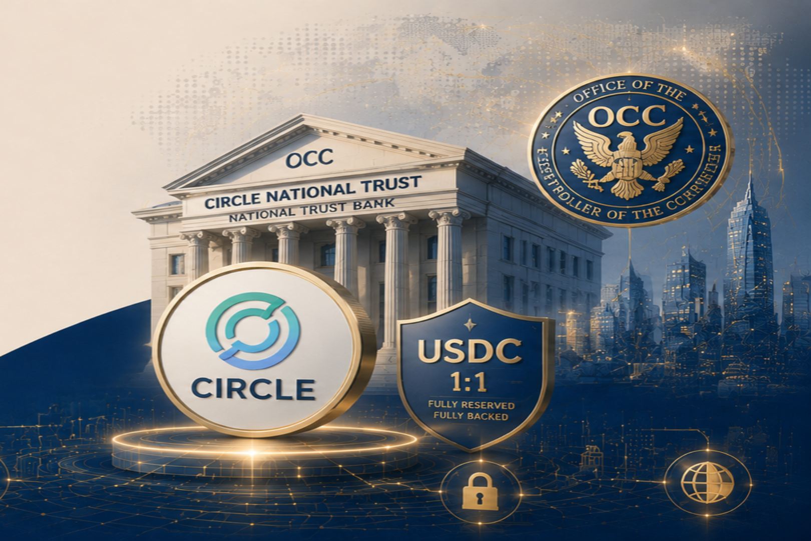 Circle 获批国家信托银行牌照，稳定币发行商是如何一步步变为银行的？