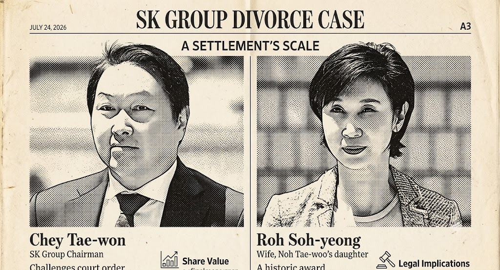 SK 会长崔泰源被判赔前妻 9440 亿韩元，韩国史上最贵离婚案尘埃落定
