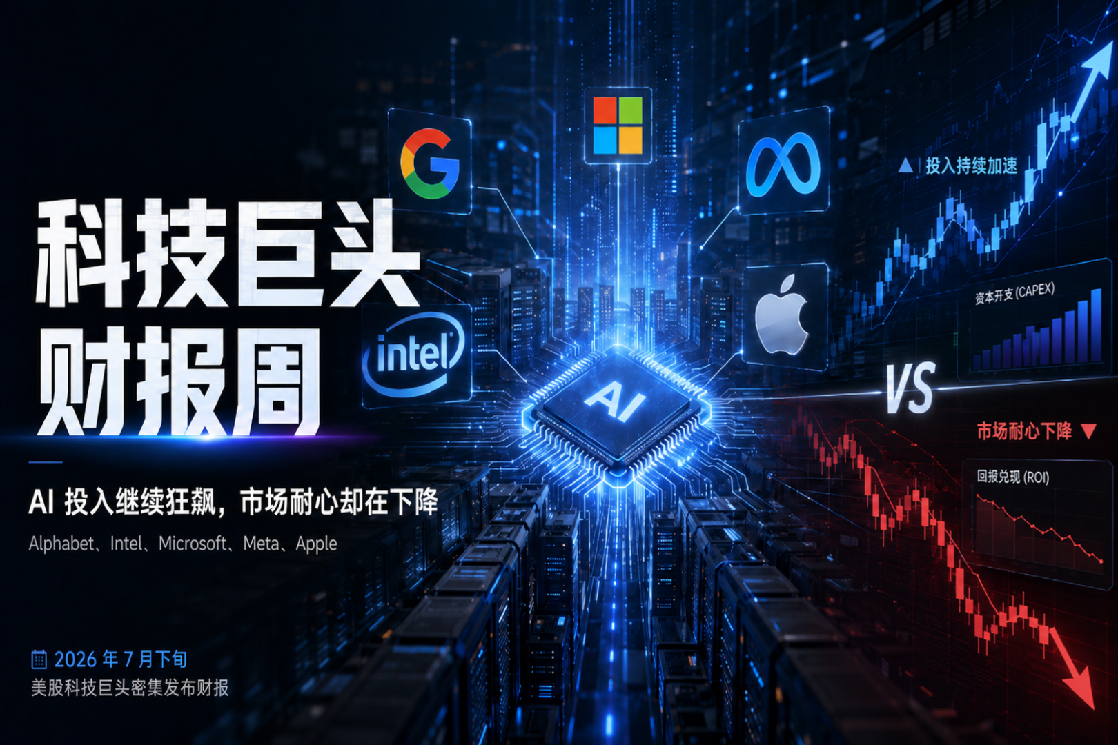 当市场开始质疑 AI 资本开支：五家科技巨头 Q2 财报全解析
